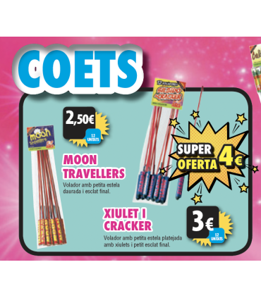 Oferta Pack 3 Coets